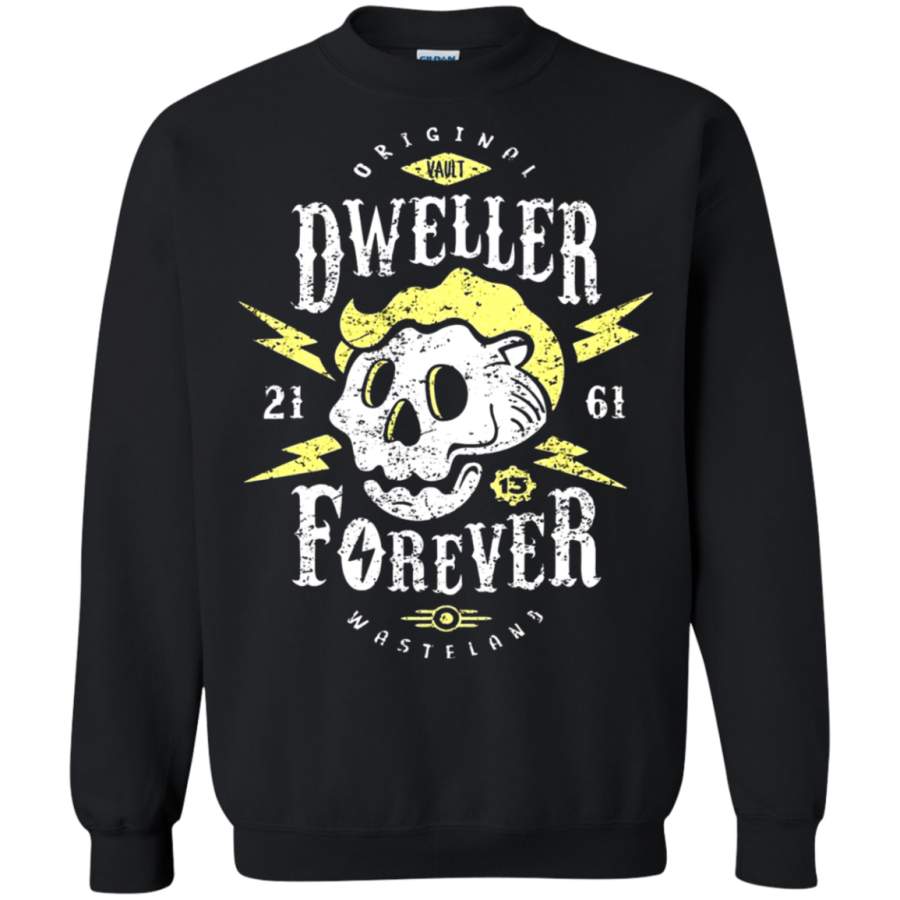 AGR Dweller Forever Original Wasteland Vault est. 2161 Fallout Men’s Sweatshirt