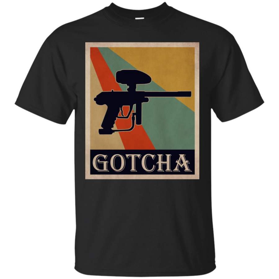 Vintage Style Paintball T-Shirt