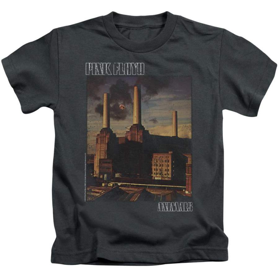 Pink Floyd Faded Animals Kid’s T-Shirt (Ages 4-7)