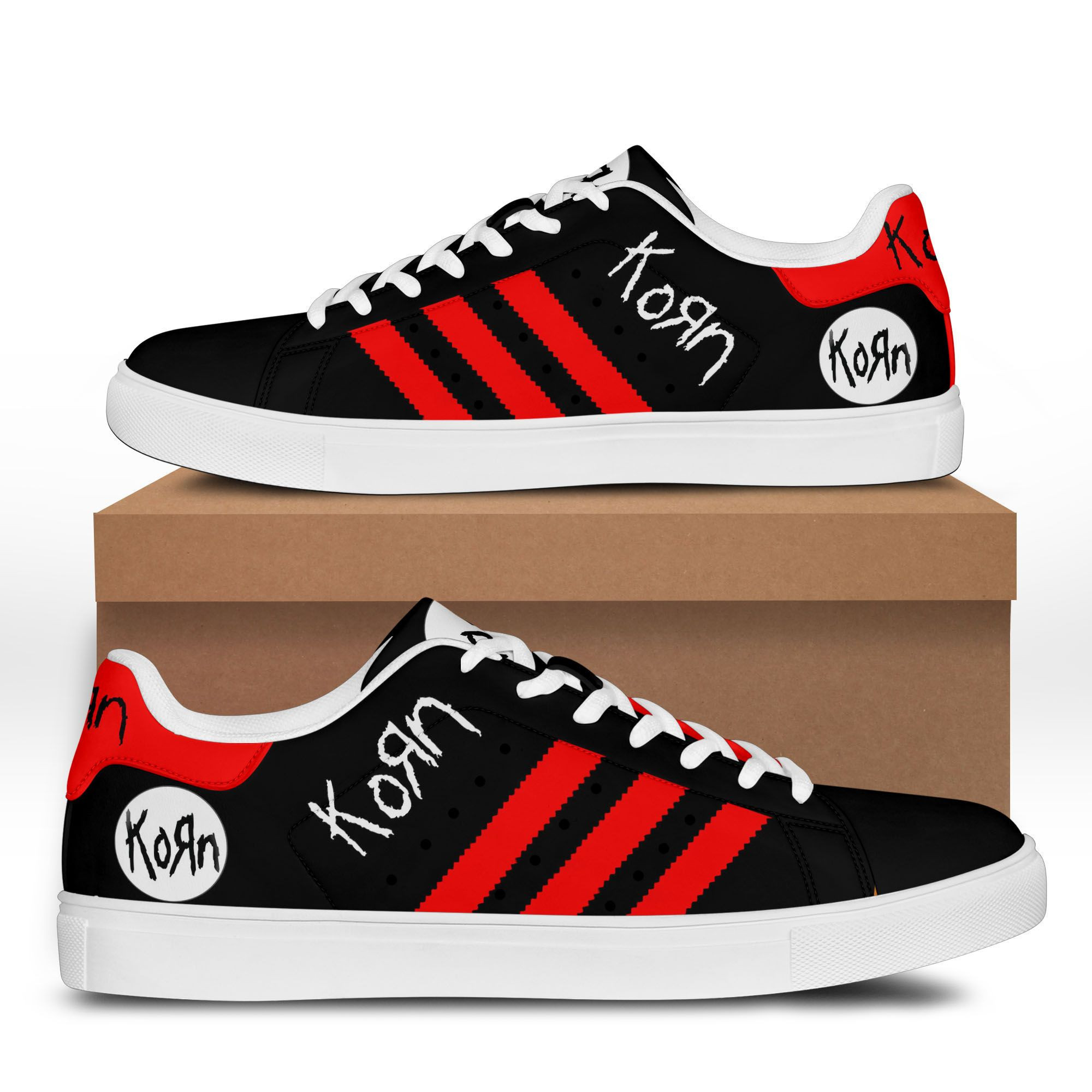 Korn Tnc-Ht St Smith Shoes Ver 1 (Black) â Chingontees