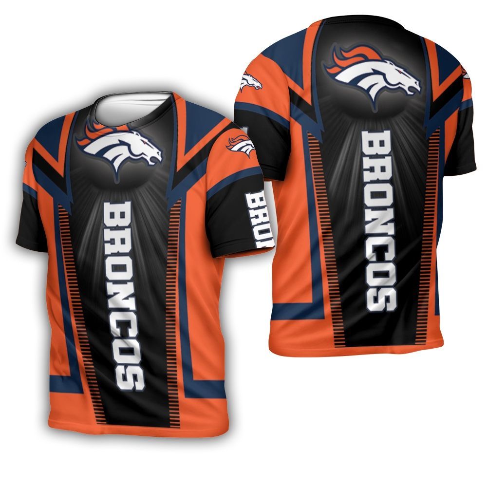 Denver Broncos For Fan 3D T-Shirt