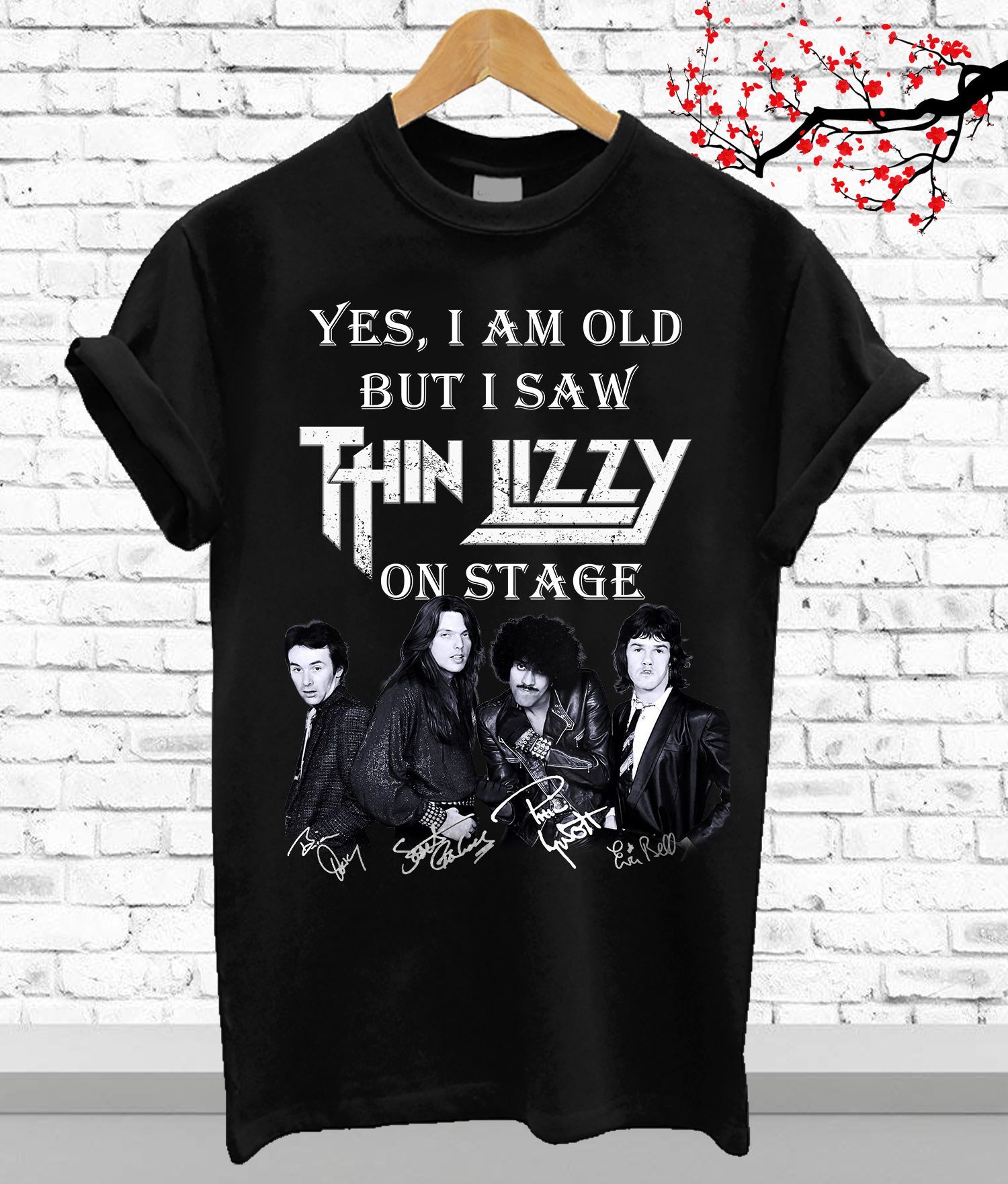 Thin Lizzy Band Shirts, Limited Edition T-Shirt 2D – Spnv151