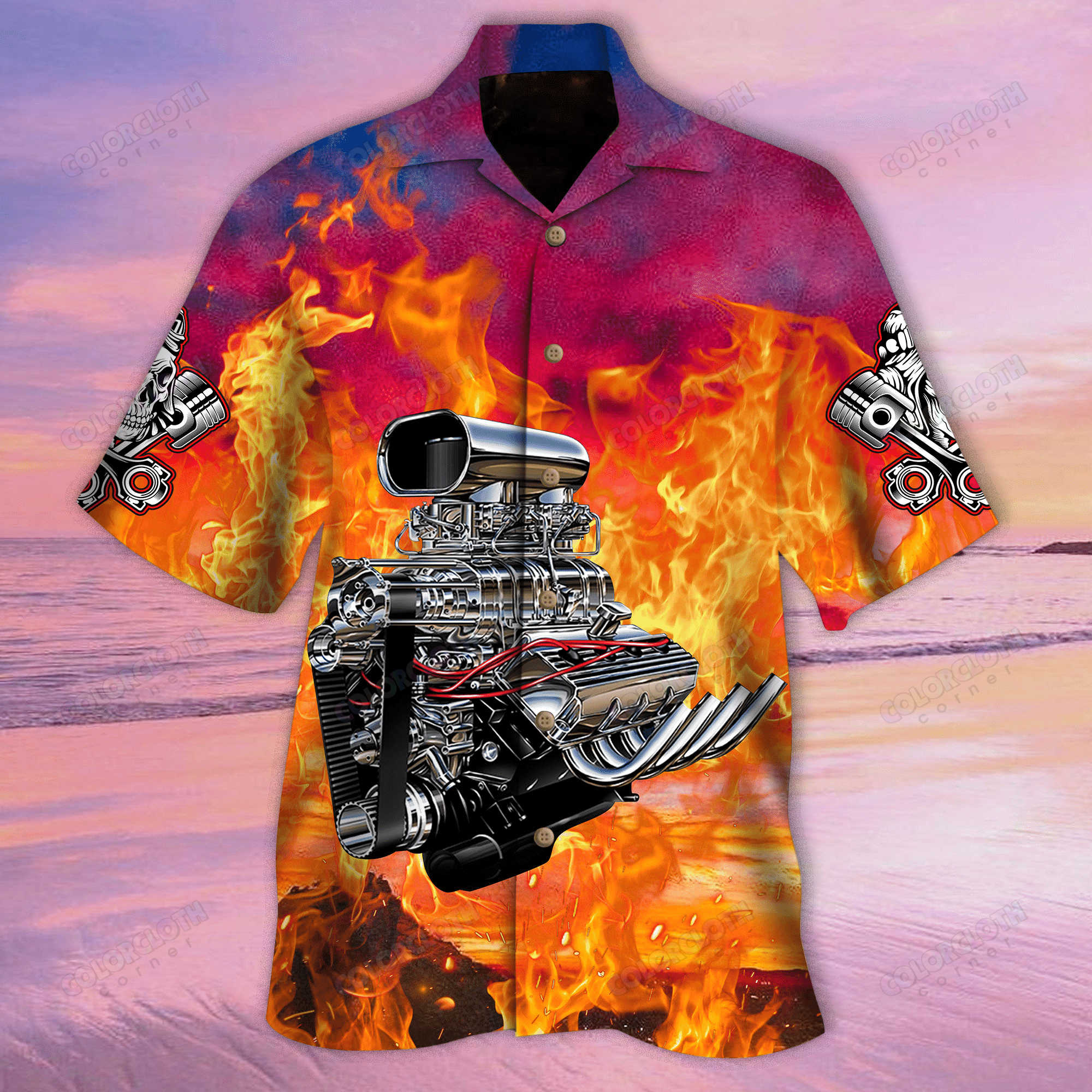 Hot Rod Hawaii Shirt 01 Re Hawaii For Hawaii Aloha Ha13005