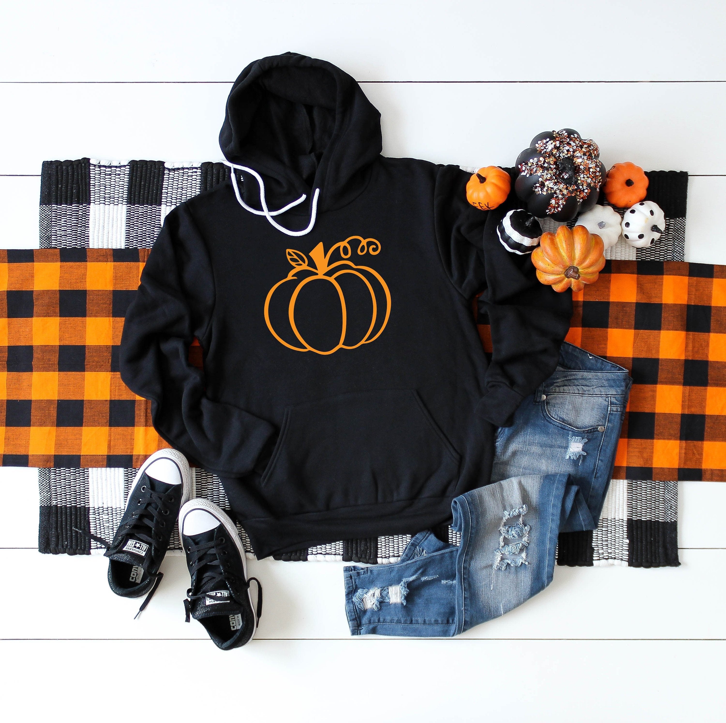 Cute Halloween Sweatshirt, Halloween Sweatshirt, Women'S Fall Sweatshirt, Pumpkin Sweatshirt, Fall Sweatshirt, Fall Sweatshirt For Woman