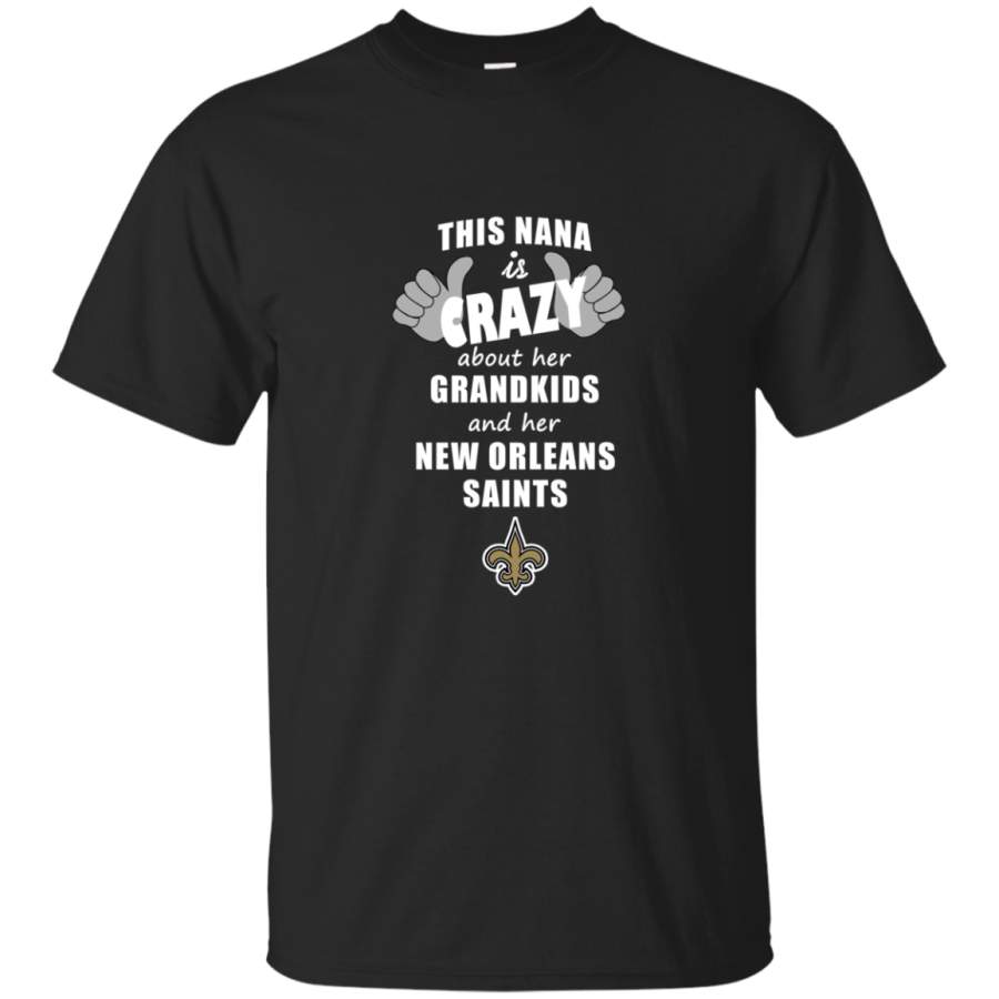 This Nana Is Crazy About Her Grandkids And Her New Orleans Saints T Shirts