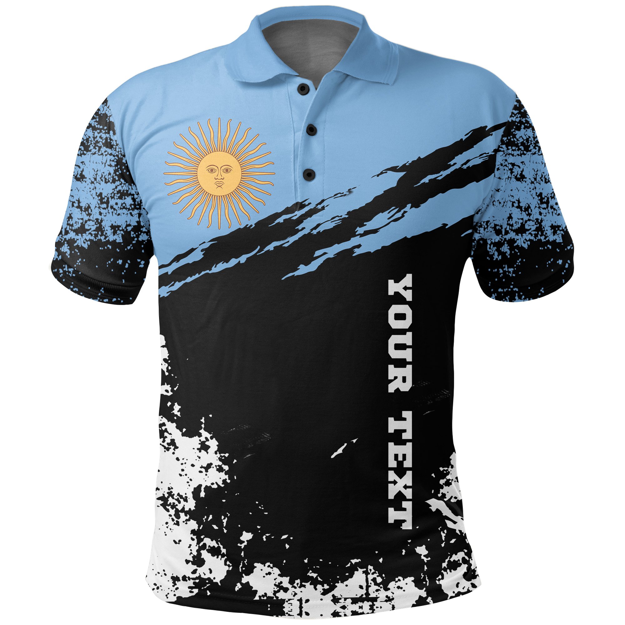 Argentina Polo Shirt Customized K5