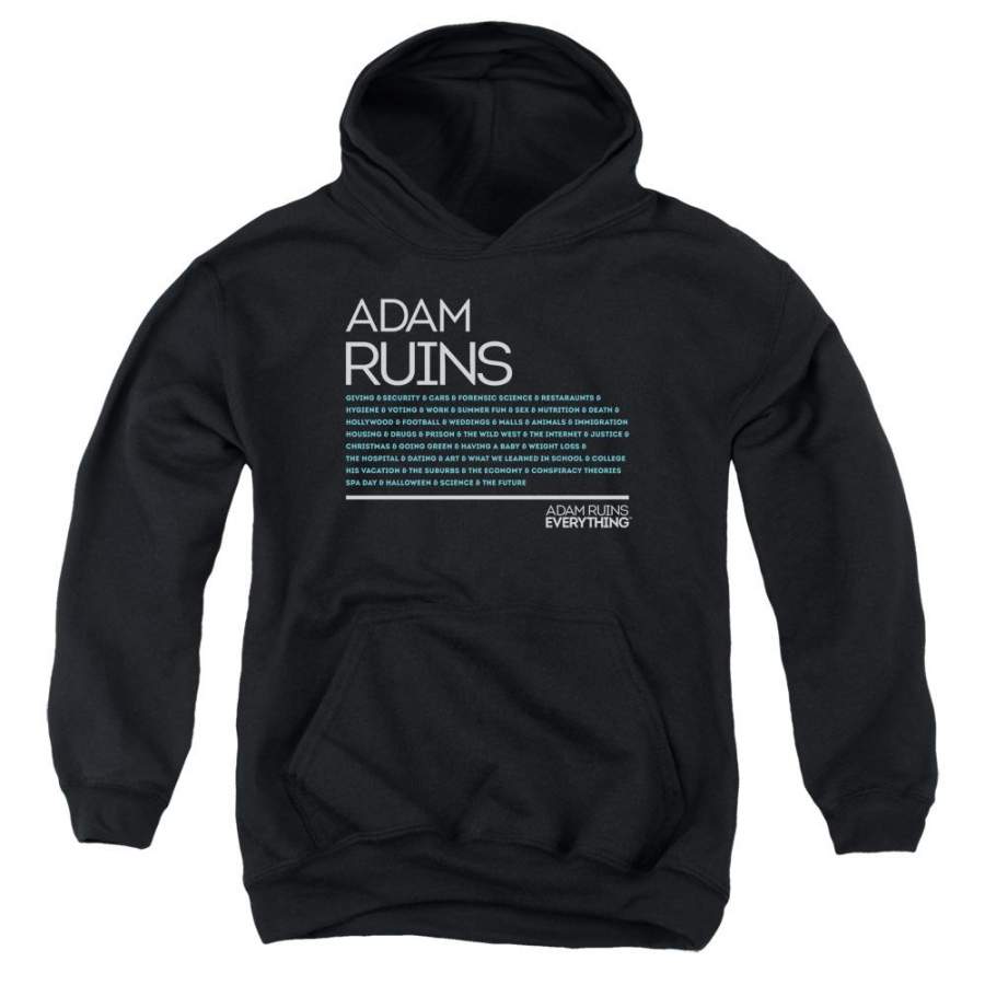 Adam Ruins Everything Everything Youth Hoodie (Ages 8-12)