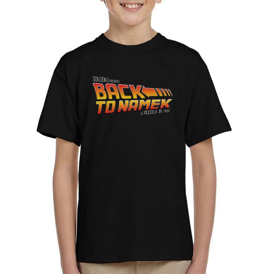 Dragon Ball Z Back To Namek Back To The Future Mix Kid'S T-Shirt Onlytee