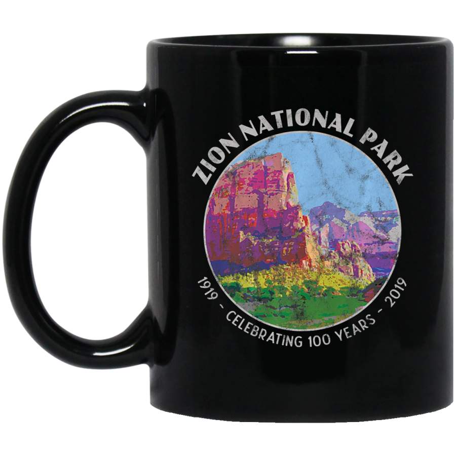 Zion National Park Angel’s Landing Centennial Vintage Vibe Coffee Mug