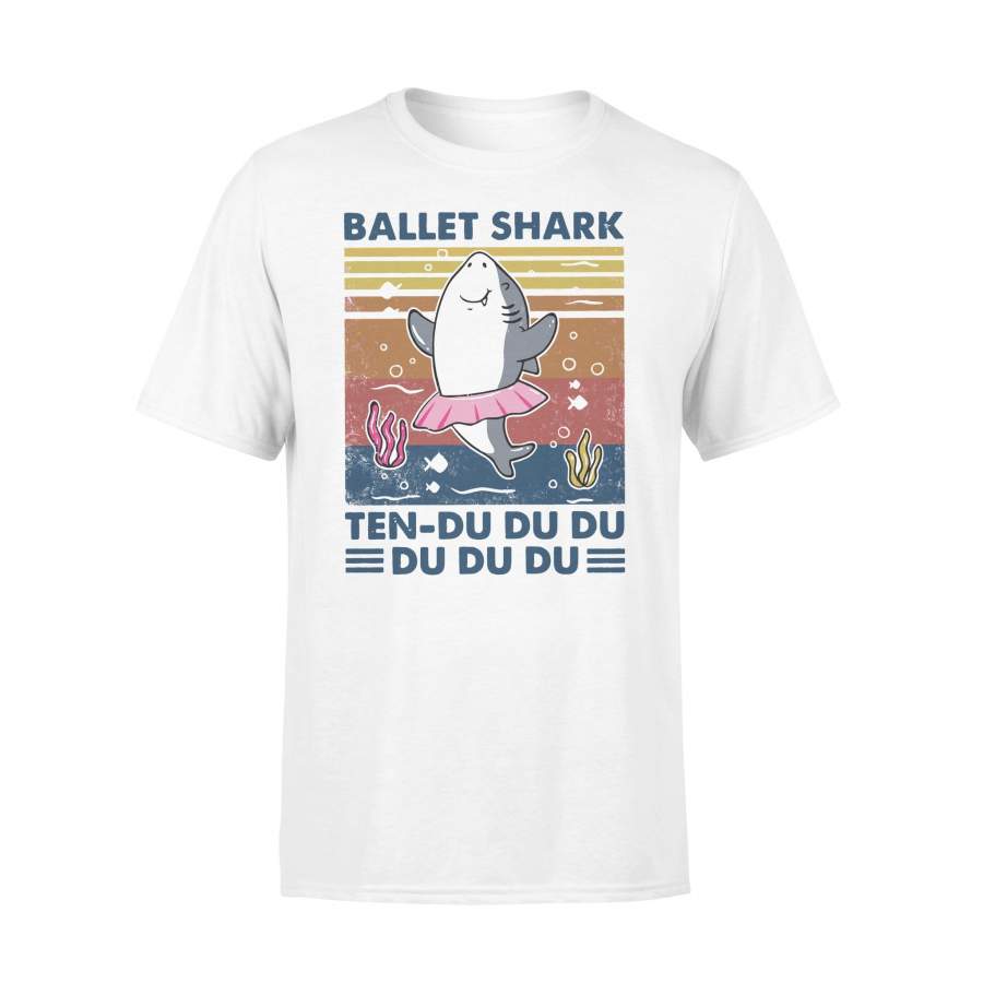 Ballet Shark Ten Du Du Du Du Du Du Vintage T-shirt