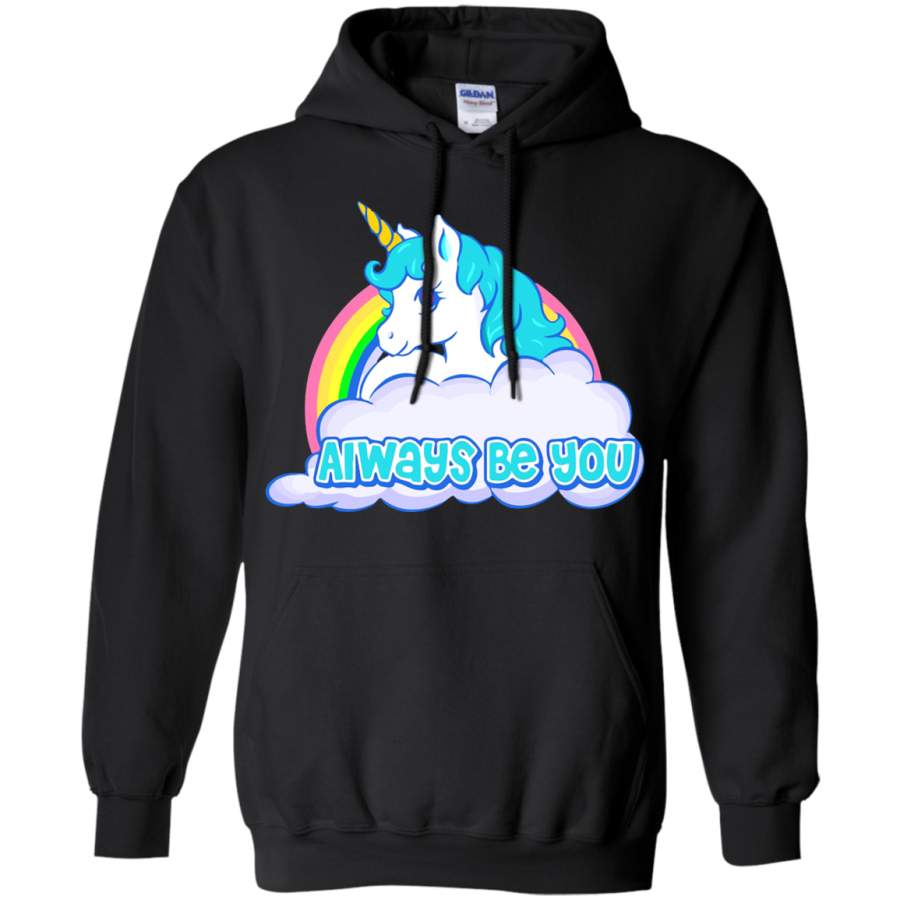 AGR Always Be You Central Intelligence The Rock Unicorn Hoodie