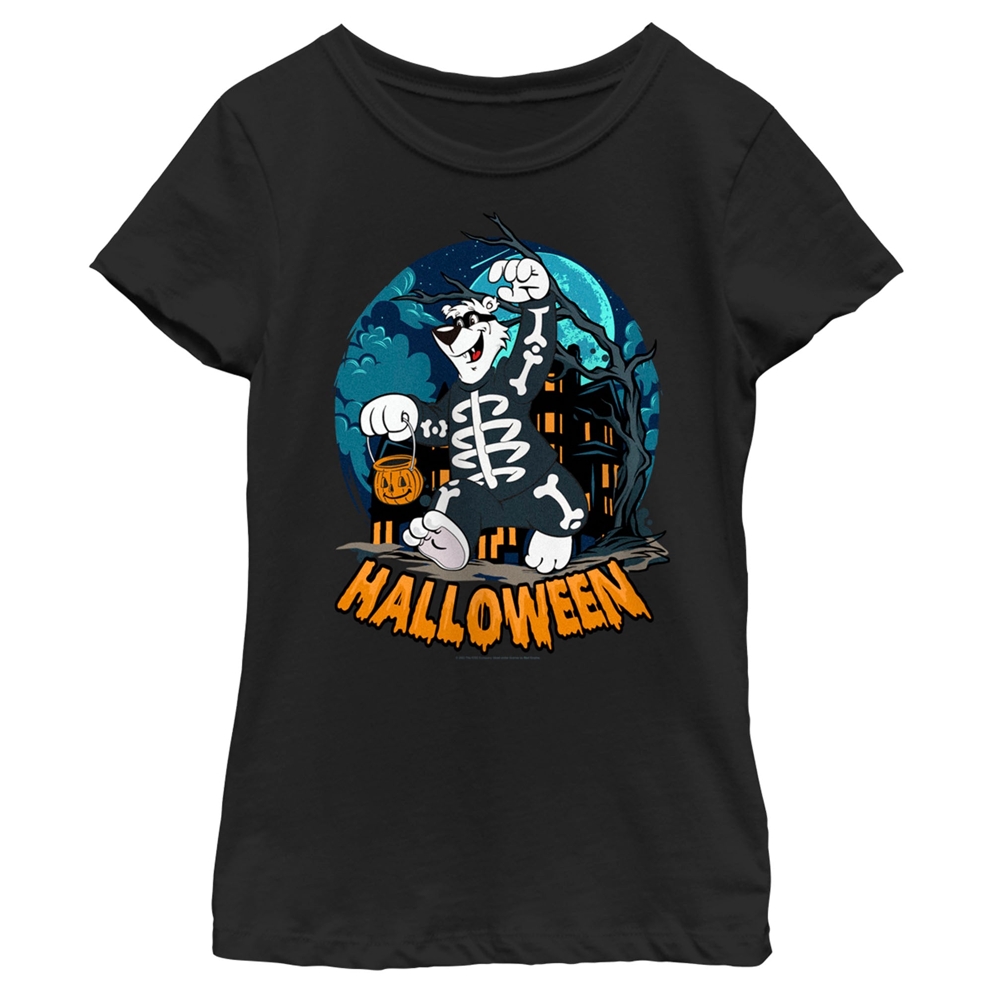 Girl’S Icee Bear Halloween Scare T-Shirt