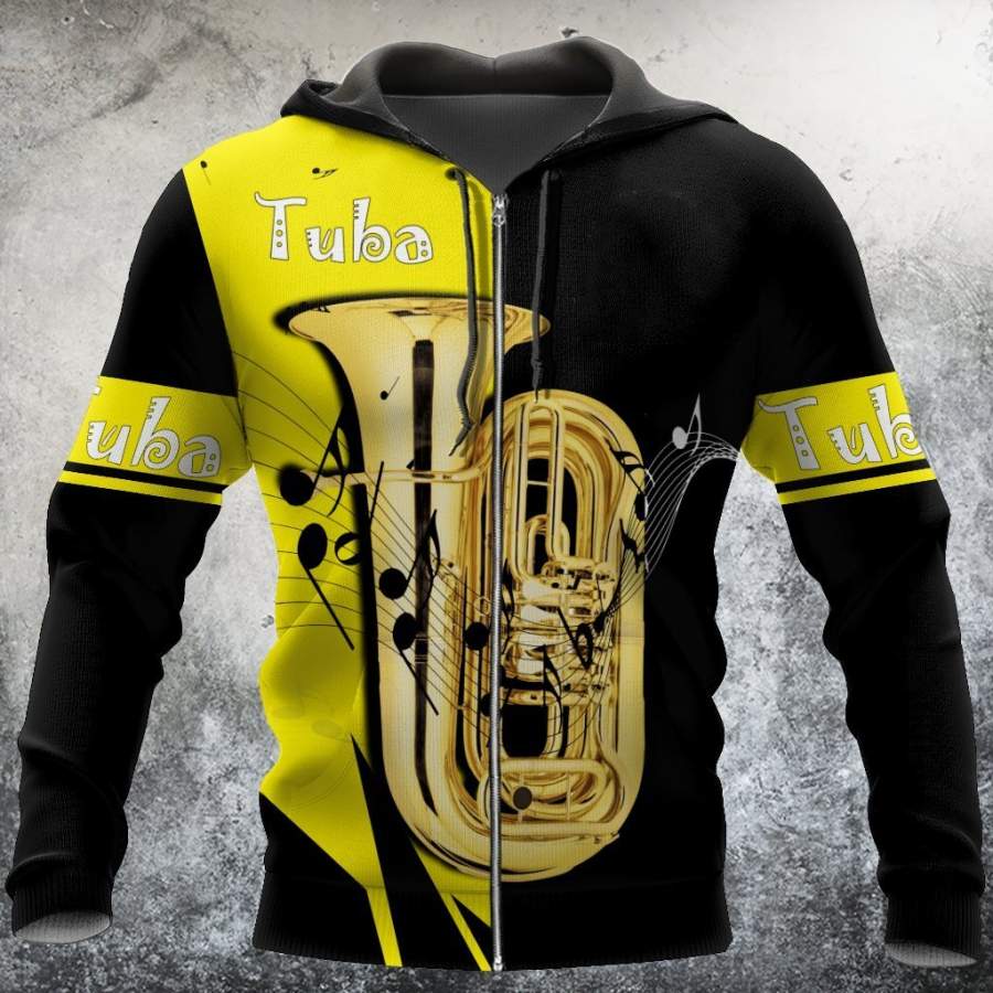 Tuba music 3d hoodie shirt for men and women HG HAC19121