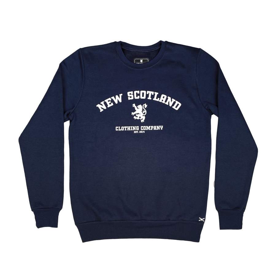 The Weekend Sweatshirt – Collegiate Lion in Navy