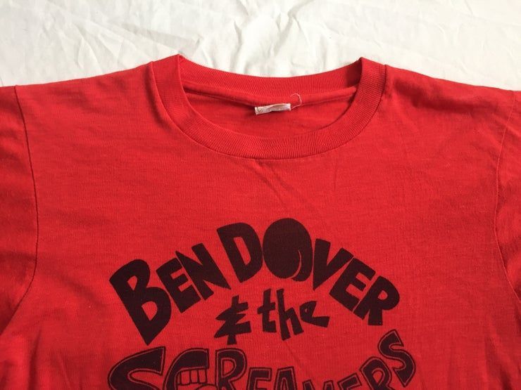 Vintage Des Ann Es 80 Cran Toiles Ben Dover The Screamers Shirt