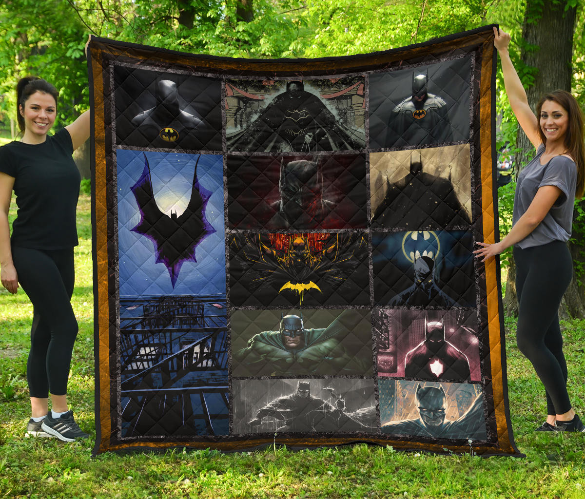 The Bat Man Premium Quilt Blanket Movie Home Decor Custom For Fans Nt031603