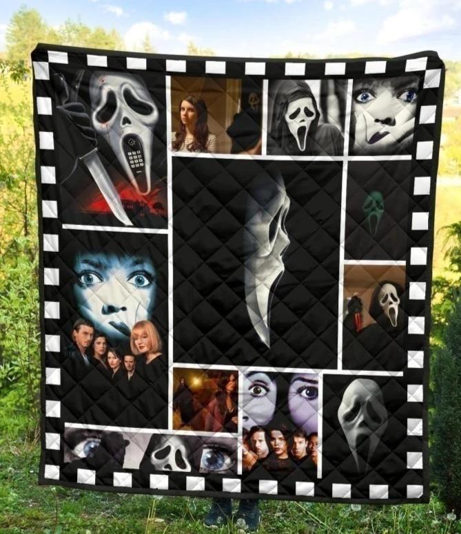 Scream Movies Halloween Quilt Blanket