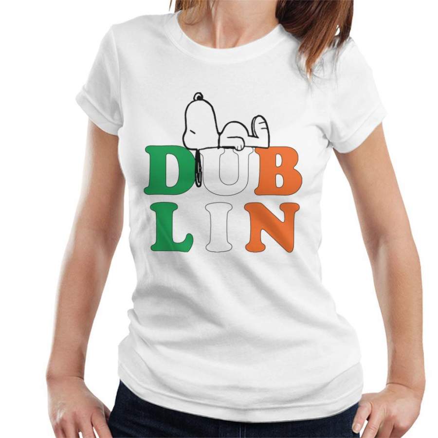 Peanuts Snoopy Dublin Women’s T-shirt