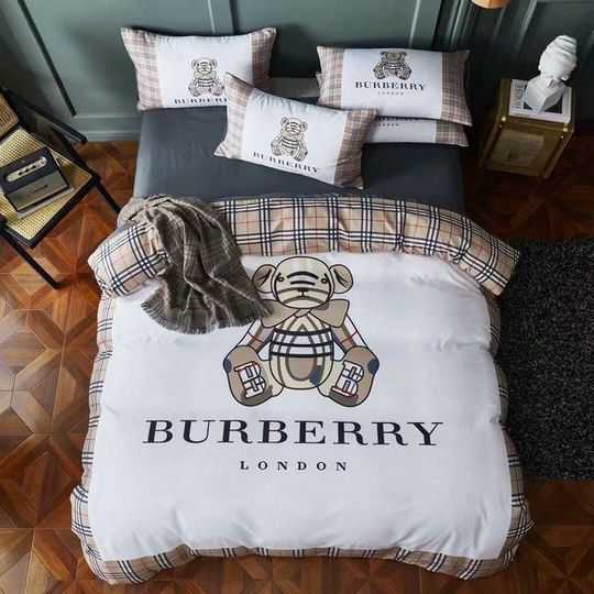 Burberry 42 Duvet Cover Bedroom Luxury Brand Quilt Bedding Set