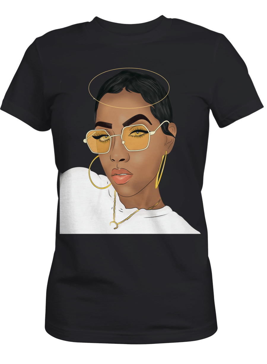 Shirt For Black Girl Natural Short Hair Magic Shirt For African American Girl