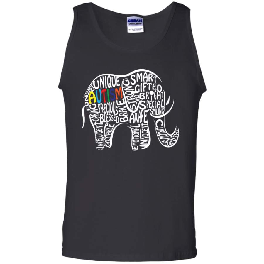 Autism Awareness Elephant Tank Top – Teeever.com