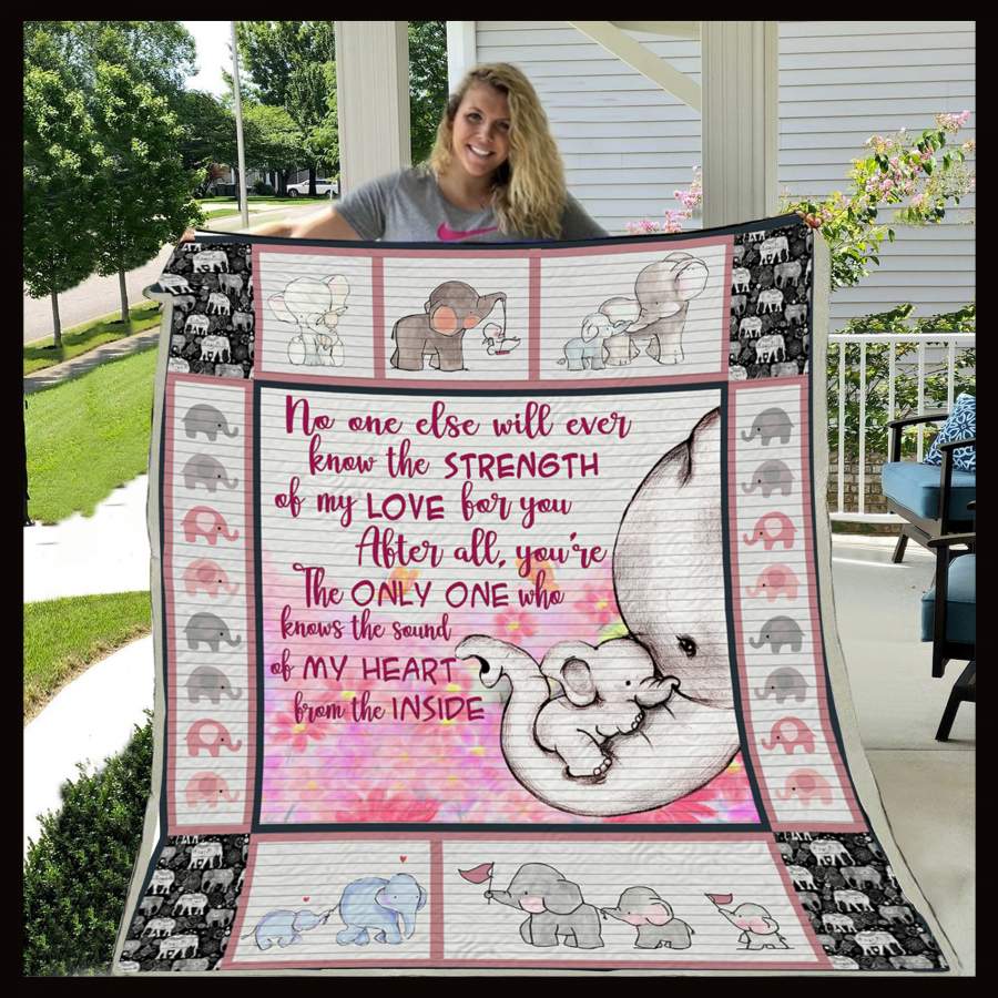 G-Elephant blanket – No one else will ever