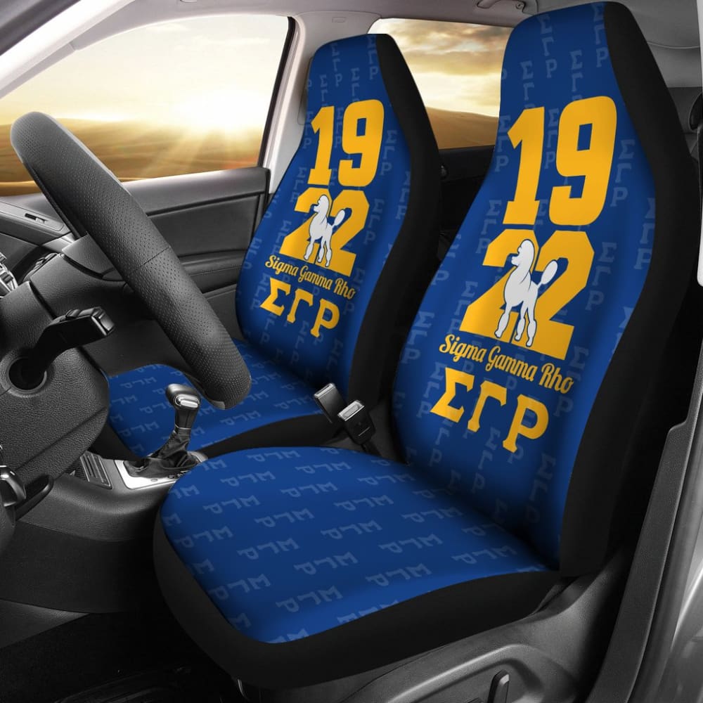 Africa Zone Sigma Gamma Rho Car Seat Covers 210906