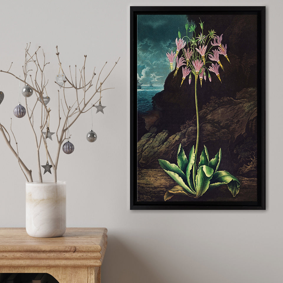 The American Cowslip Framed Canvas Print – Canvas Painting, Canvas Art, Wall Art, Wall Decor