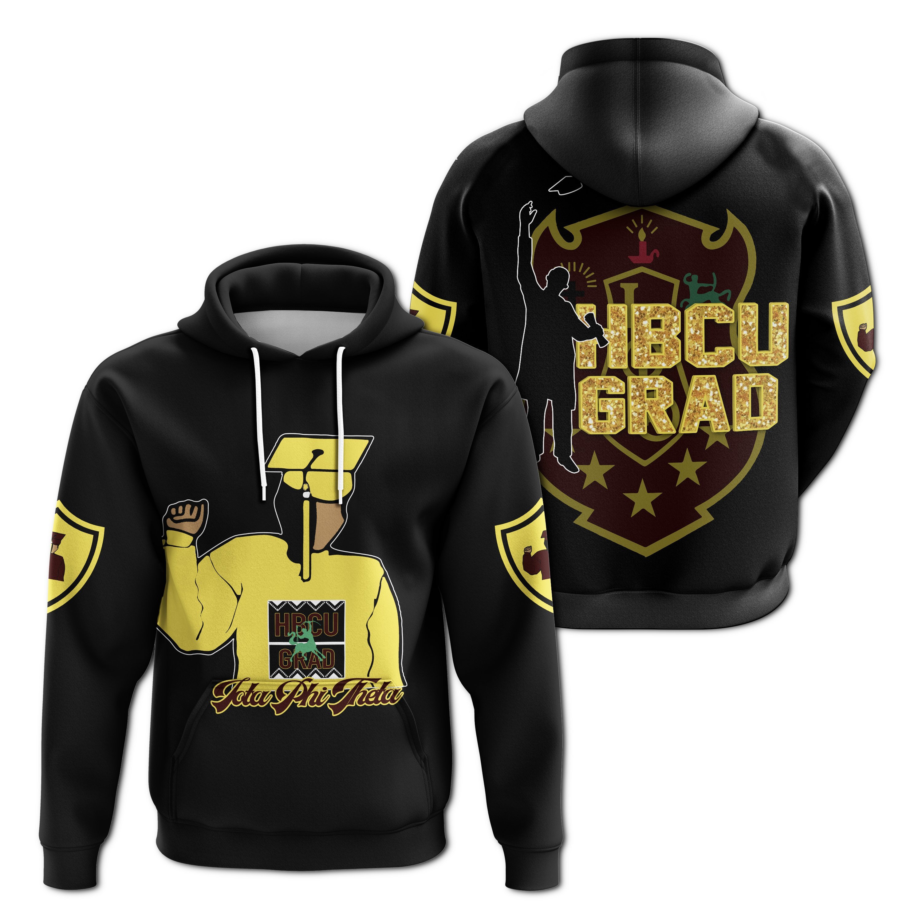 Masonstars Hoodie – Iota Phi Theta HBCU Style Pullover J09