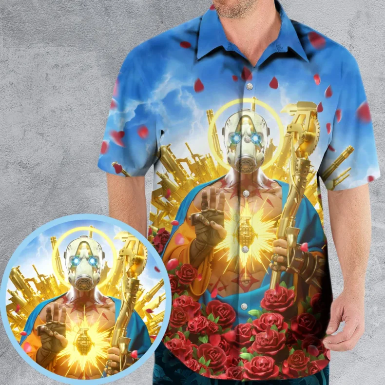 Borderlands Video Game Hawaiian Shirt