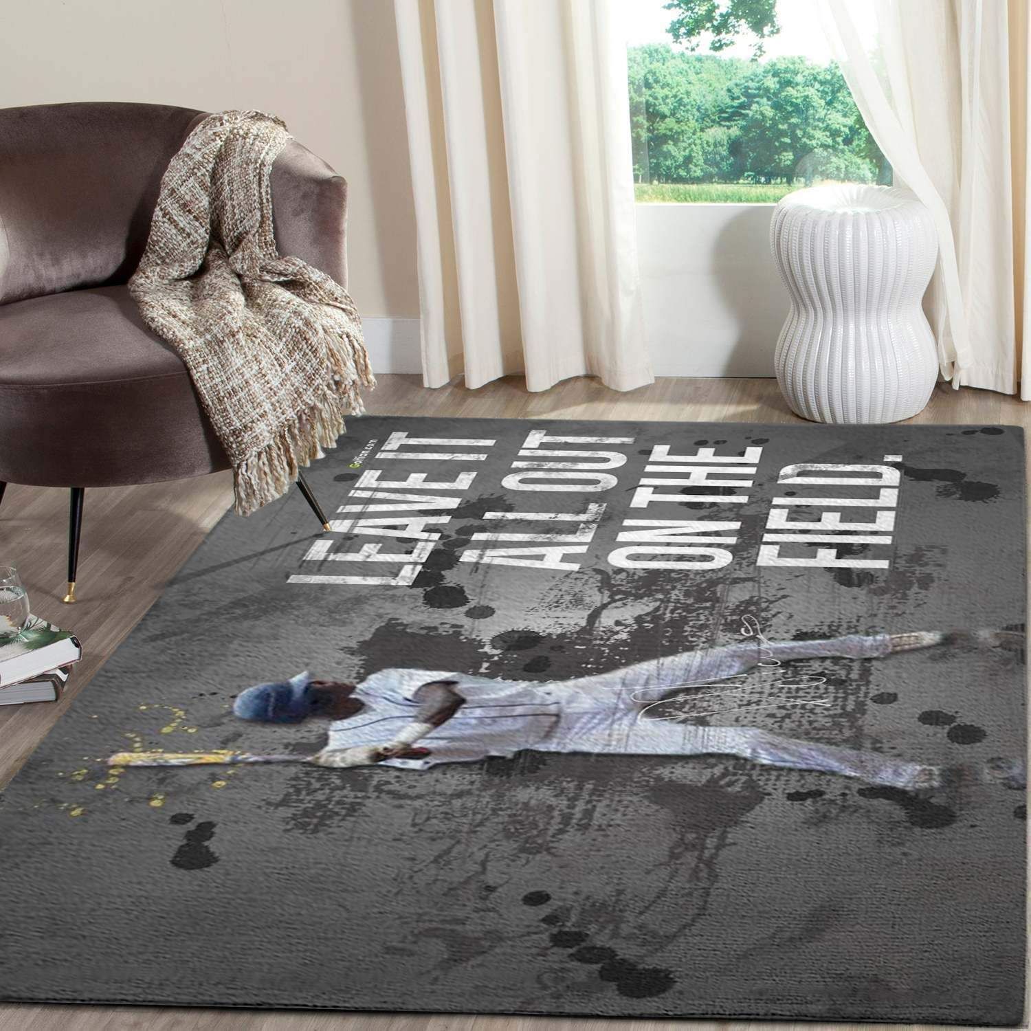 Baseball Of Legends Area Rugs Living Room Carpet Christmas Gift Floor Decor Rcdd81F32990