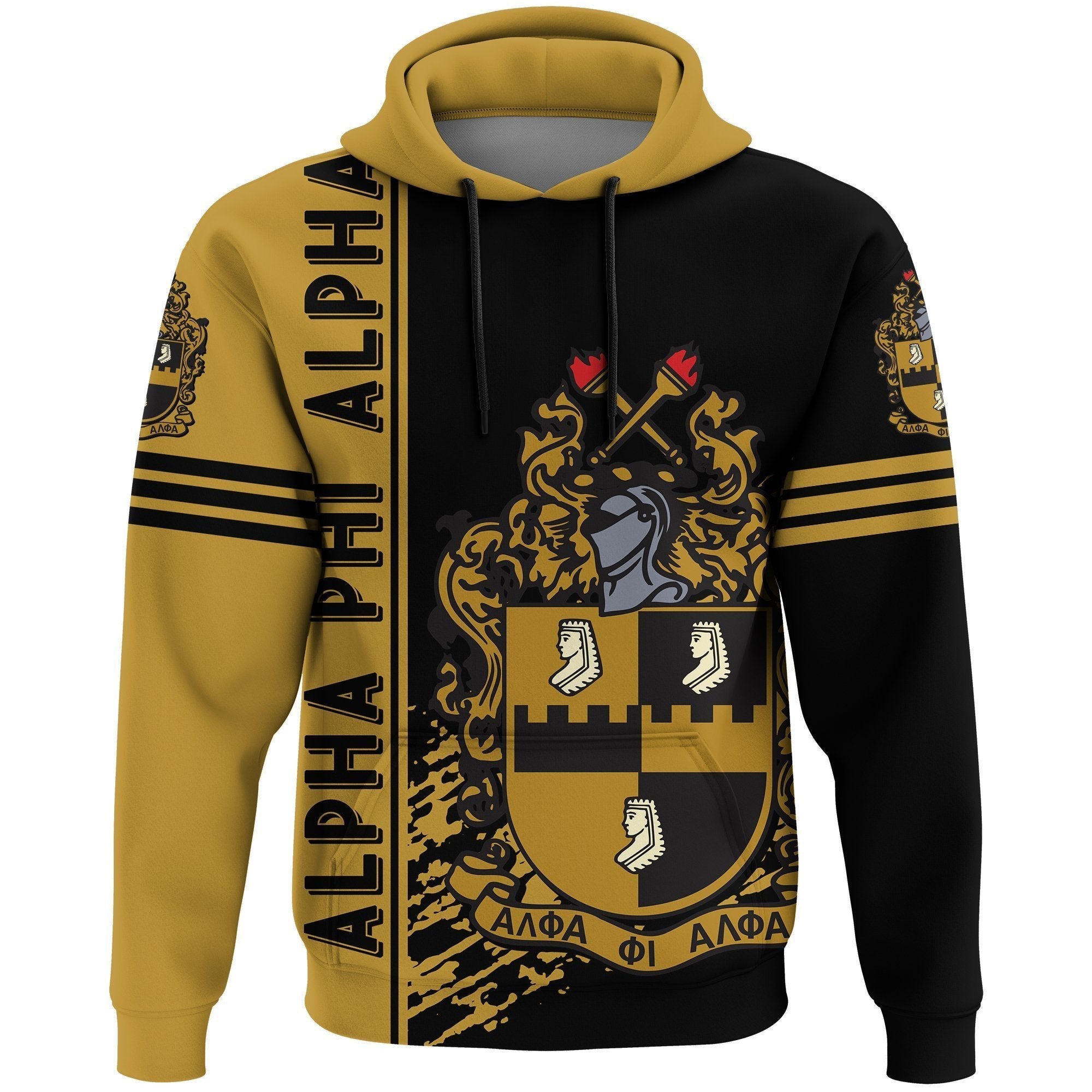 Fraternity Hoodie – Alpha Phi Alpha Hoodie Quarter Style