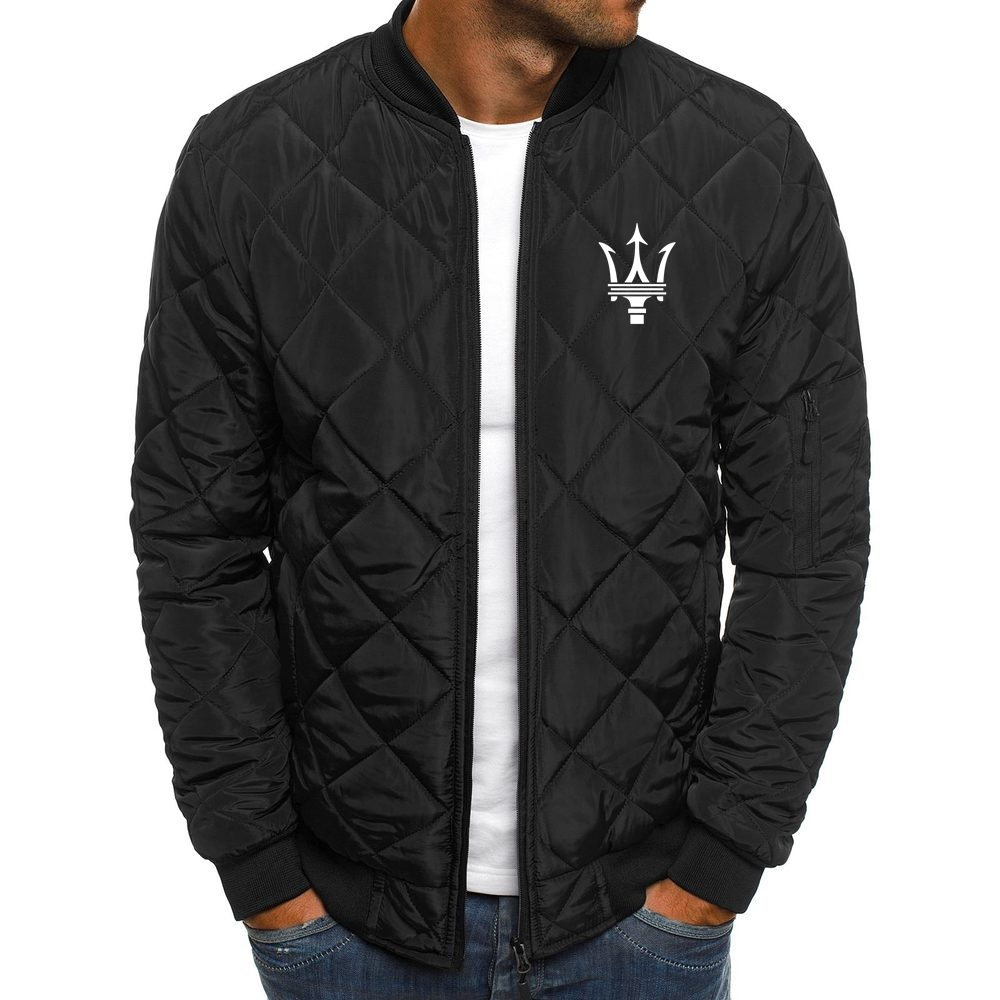 2022 New Maserati Logo Printed Custom Made Solid Color Men Zipper Jacket Cardigan Cotton Comfortable Warm Man Jackets Tops Trend alx