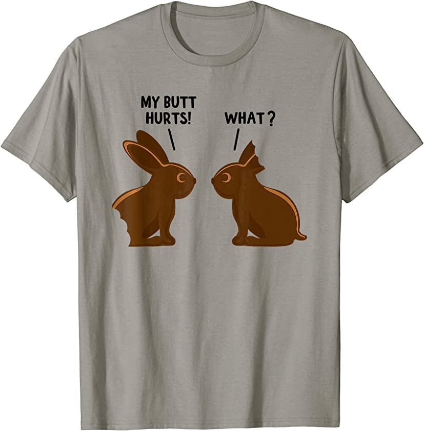 Chocolate Bunny Funny Meme Joke Pr T-Shirt