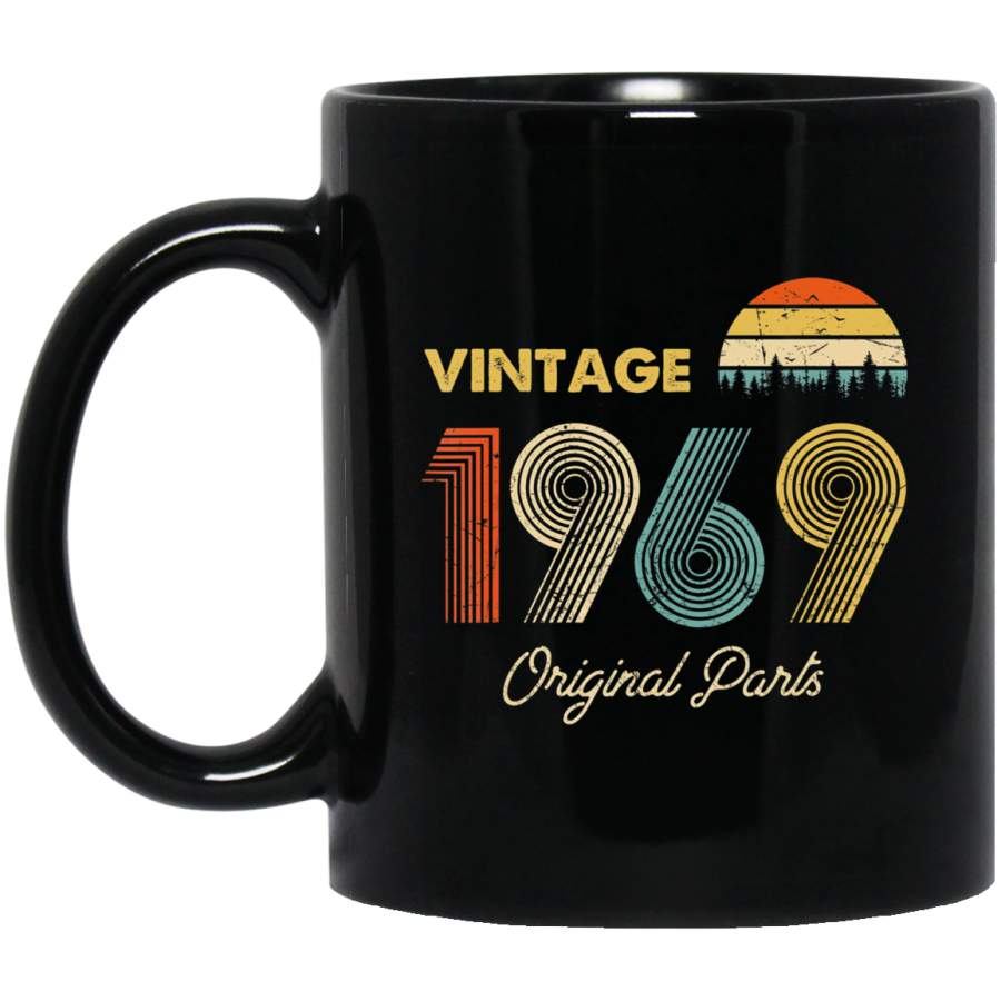 Vintage 1969 – 50th Birthday Gift Classic Men Women Coffee Mug