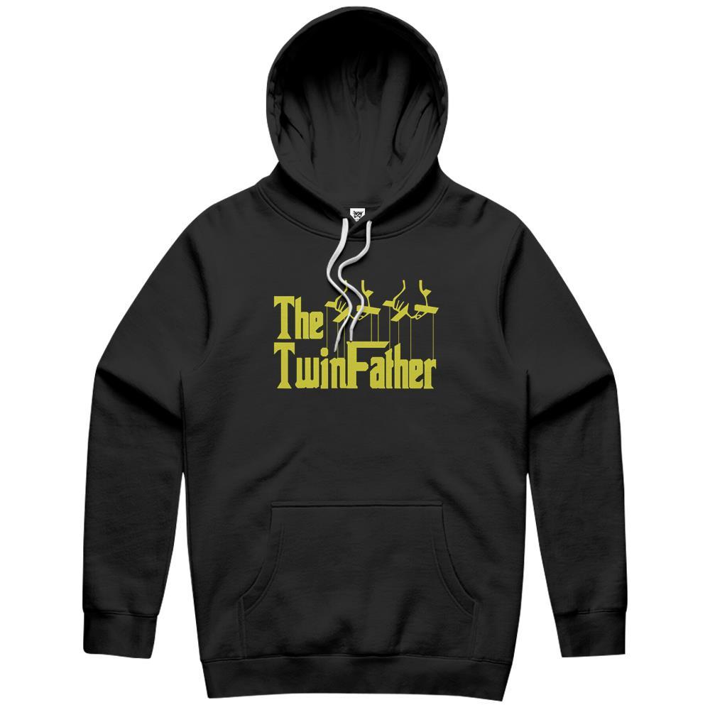 He Twinfather Funny Father Of Twins Funny Dad Fathers Day Hoodie