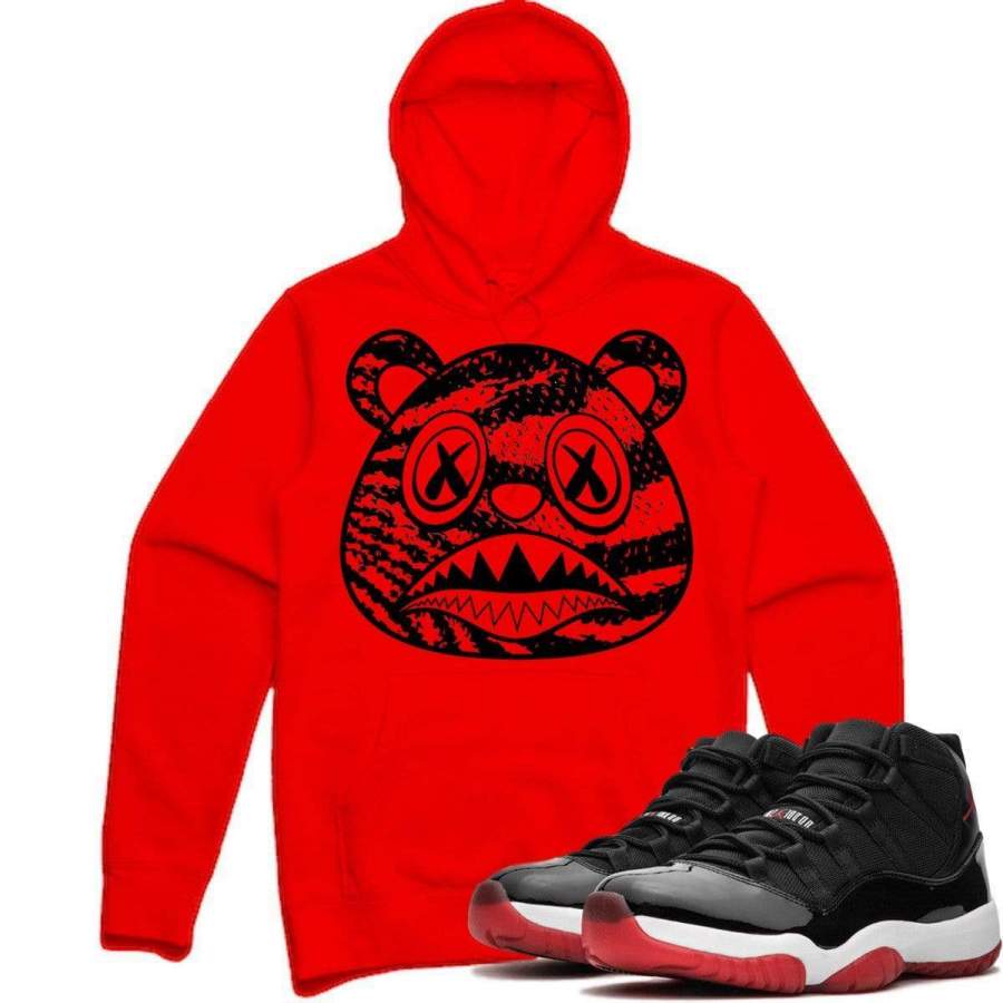 ZEBRA BAWS – Jordan Retro 11 Bred 2019 Sneaker Hoodie