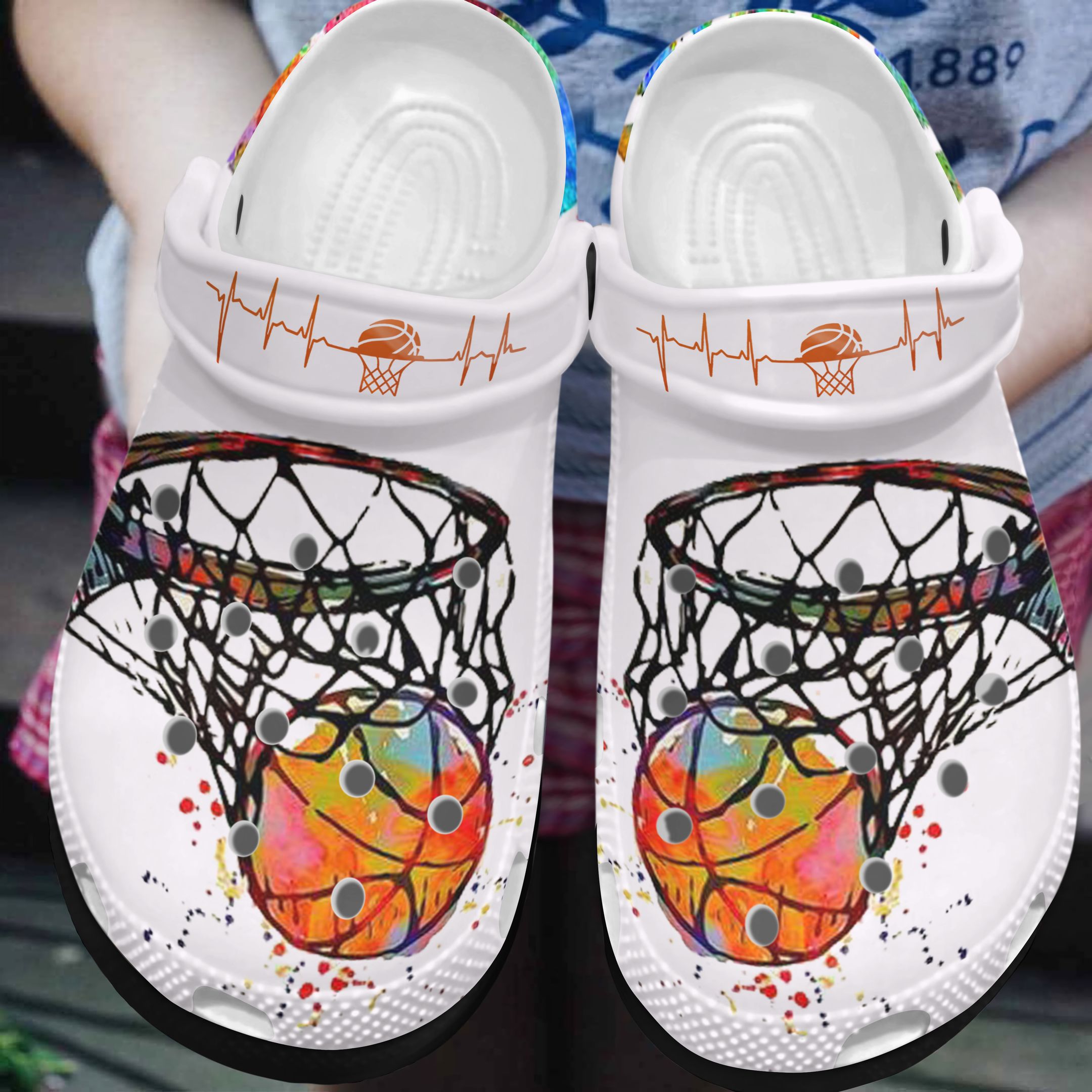 Basketball Crocband Clog Slam Dunk TQ11