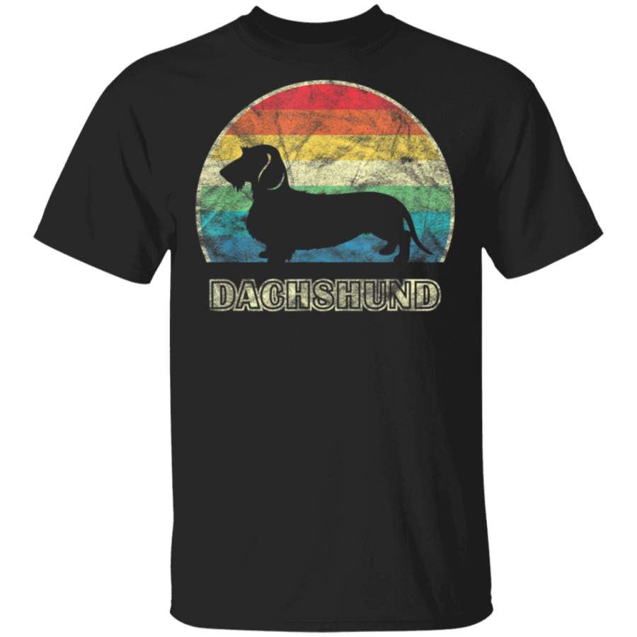 Wirehaired Dachshund Vintage Style Dog TShirt