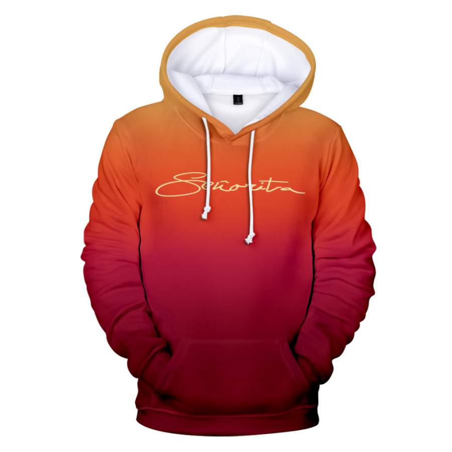 3D Printed Shawn Mendes Hoodie Fashion Pullover Sweatshirt