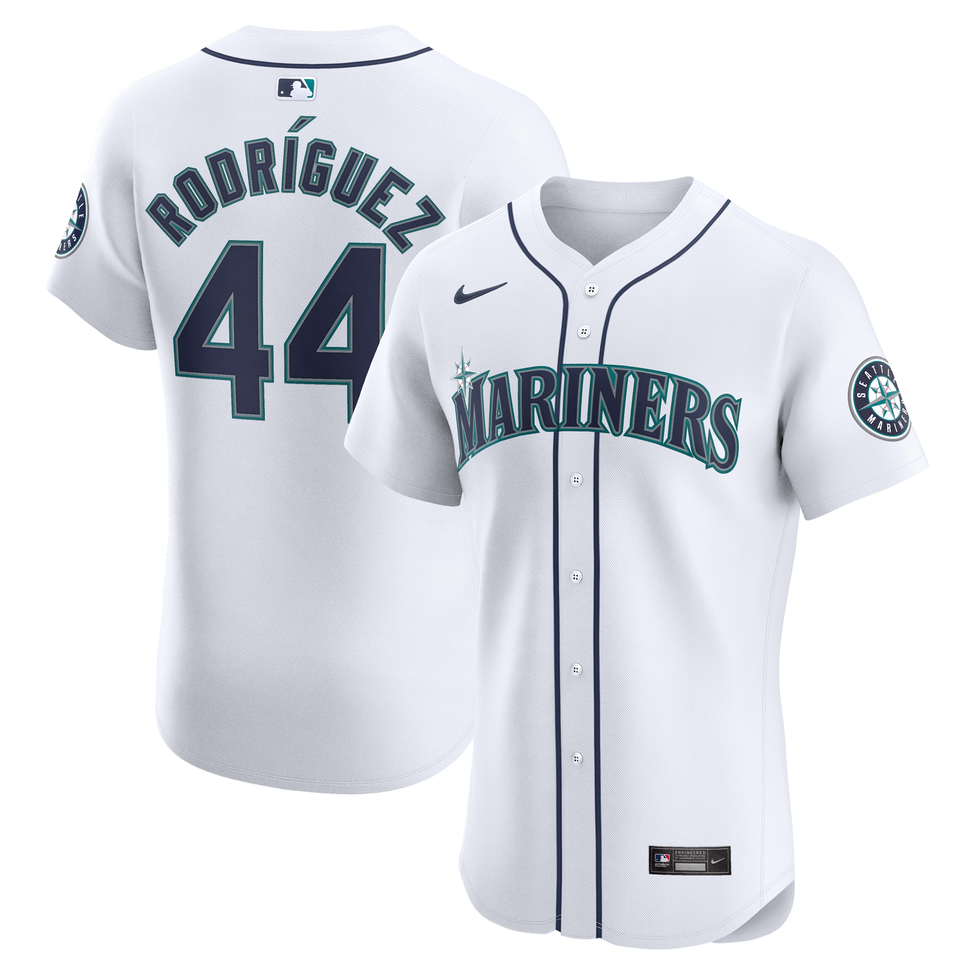 Julio Rodríguez Seattle Mariners Home Elite Player Jersey – White