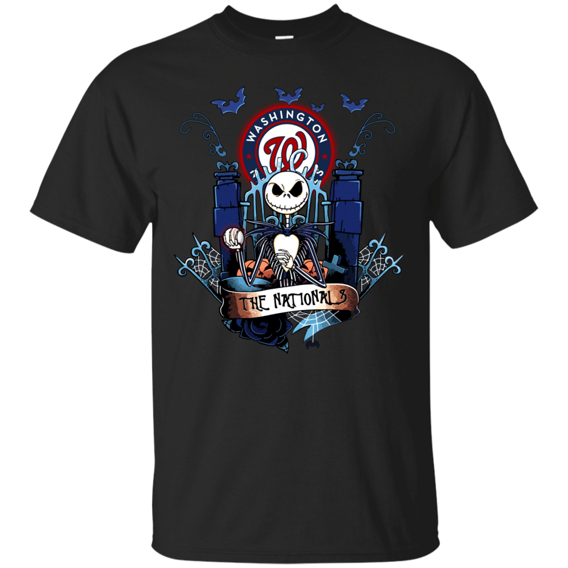 Buy Washington Nationals Halloween The Nightmare Before Christmas Shirts