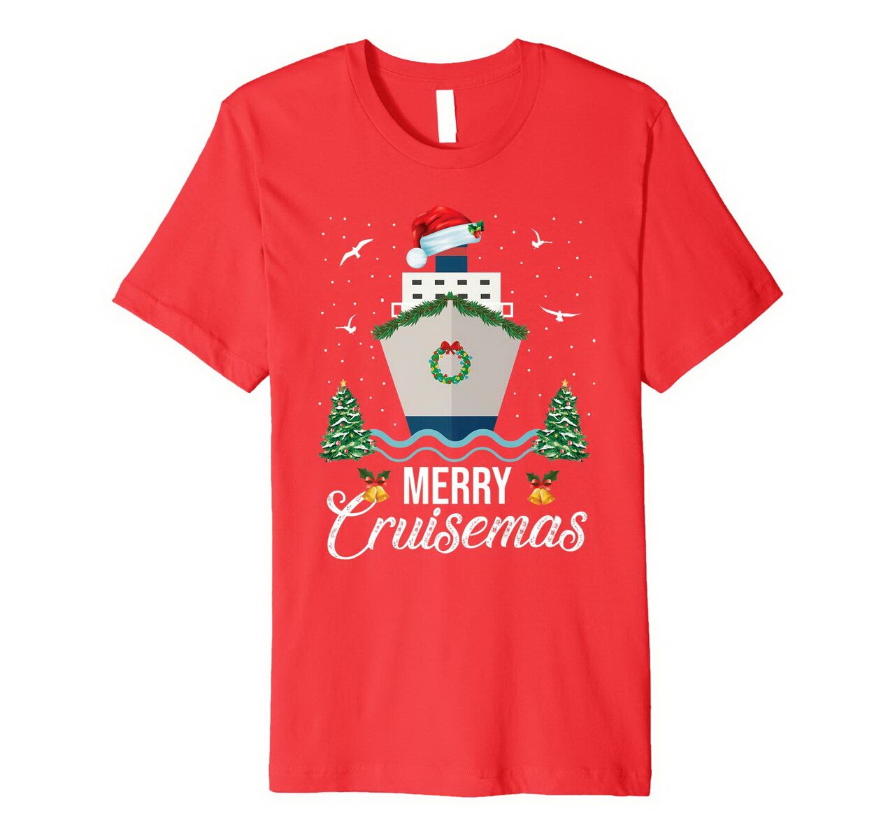 Merry Cruisemas Family Cruise Christmas Funny Xmas Gifts Premium T-Shirt