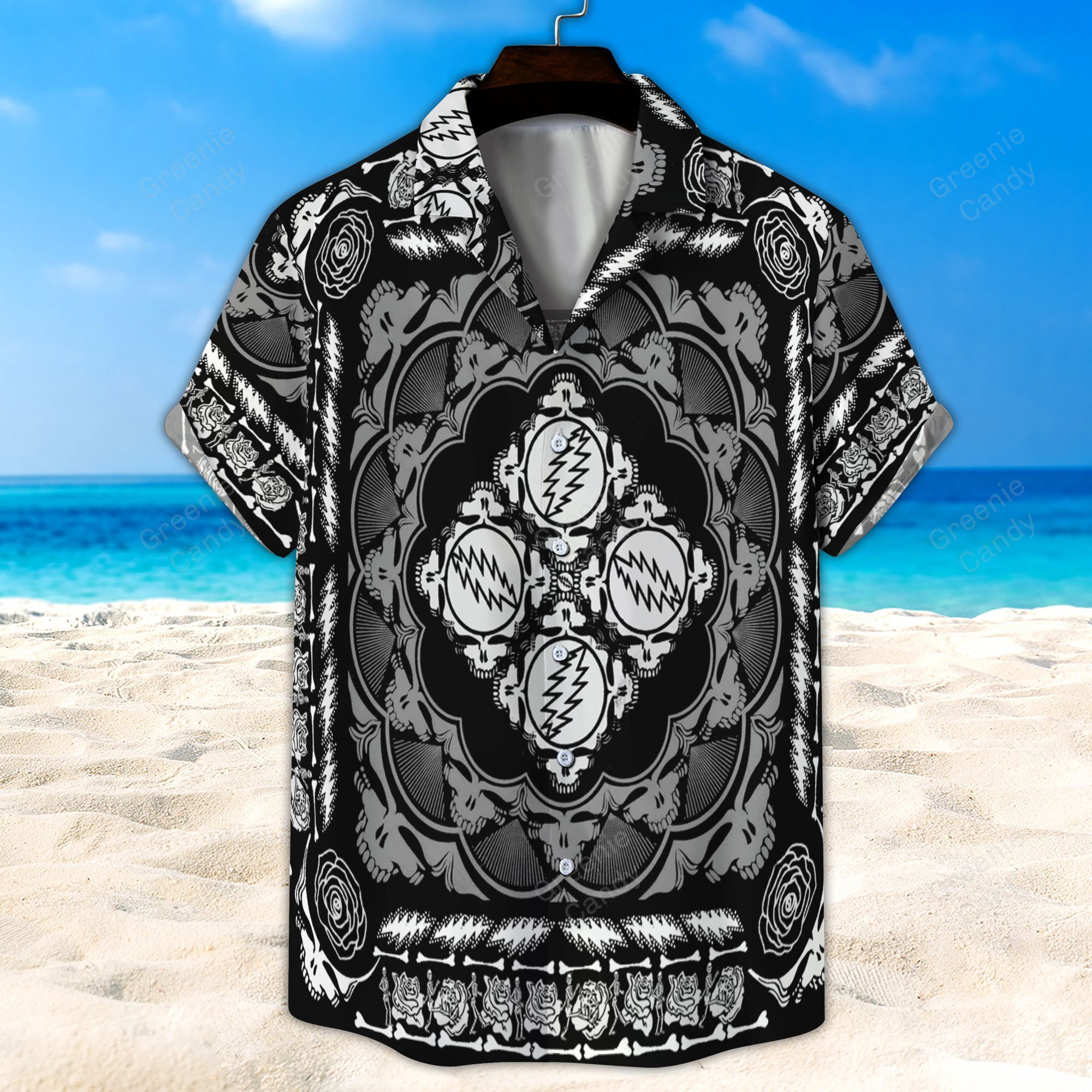 Thankful Dead Unisex Hawaiian Shirt Beach Short Ha12111