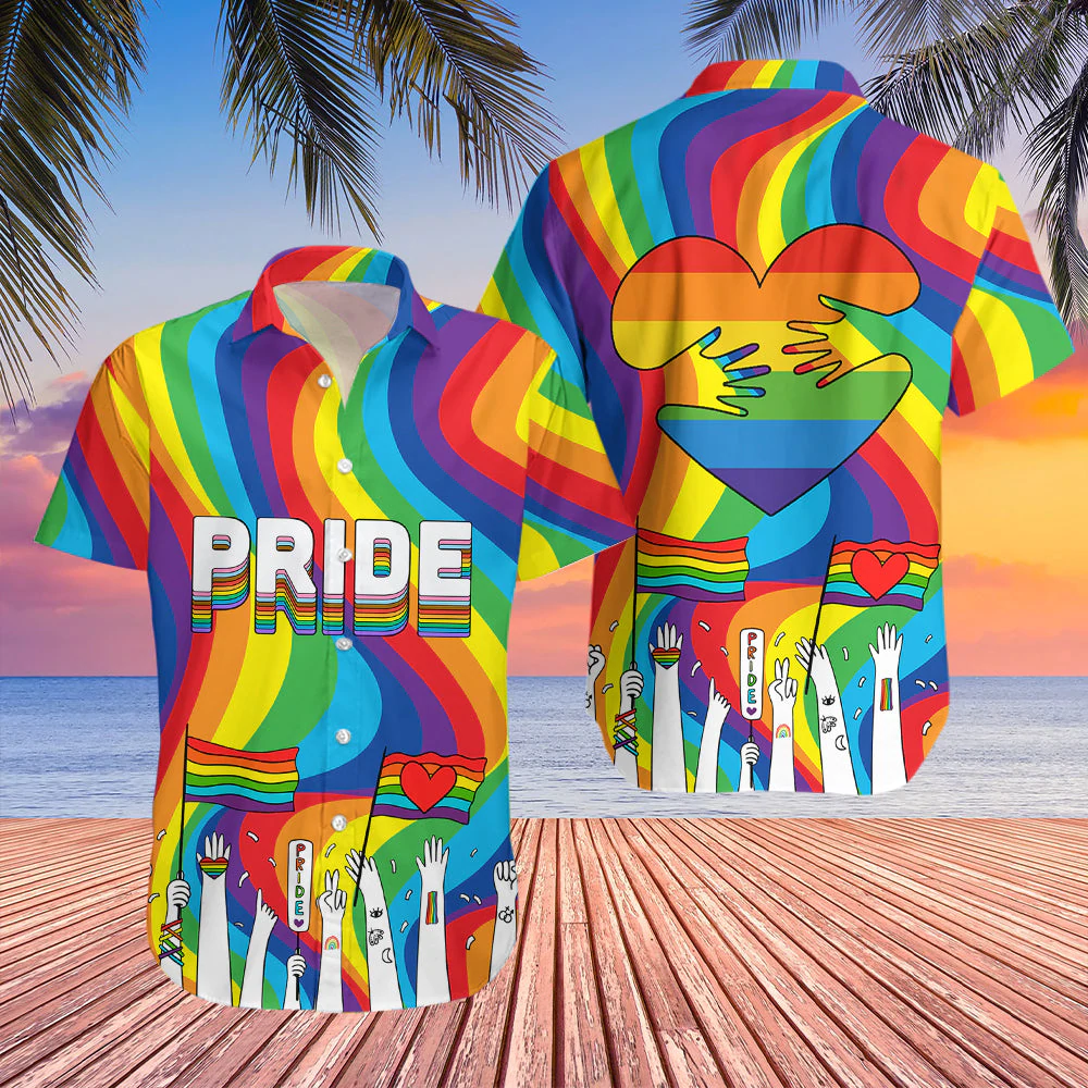 Amazing Lgbt Pride Month Hawaii Lesbian Gay Shirt Ha25678