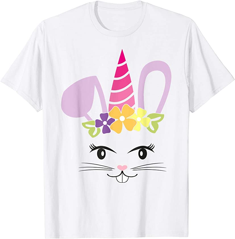 Cute Easter Bunny Face EASTER T-Shirt