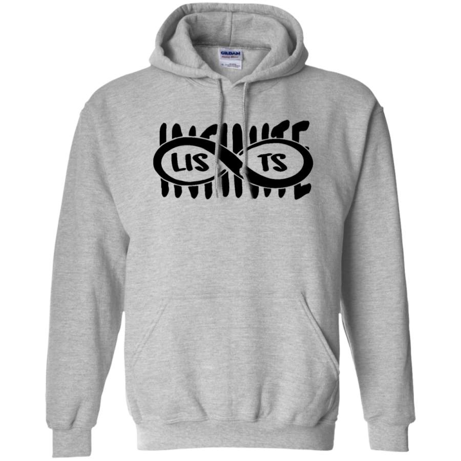 AGR infinite lists Gildan Pullover Hoodie