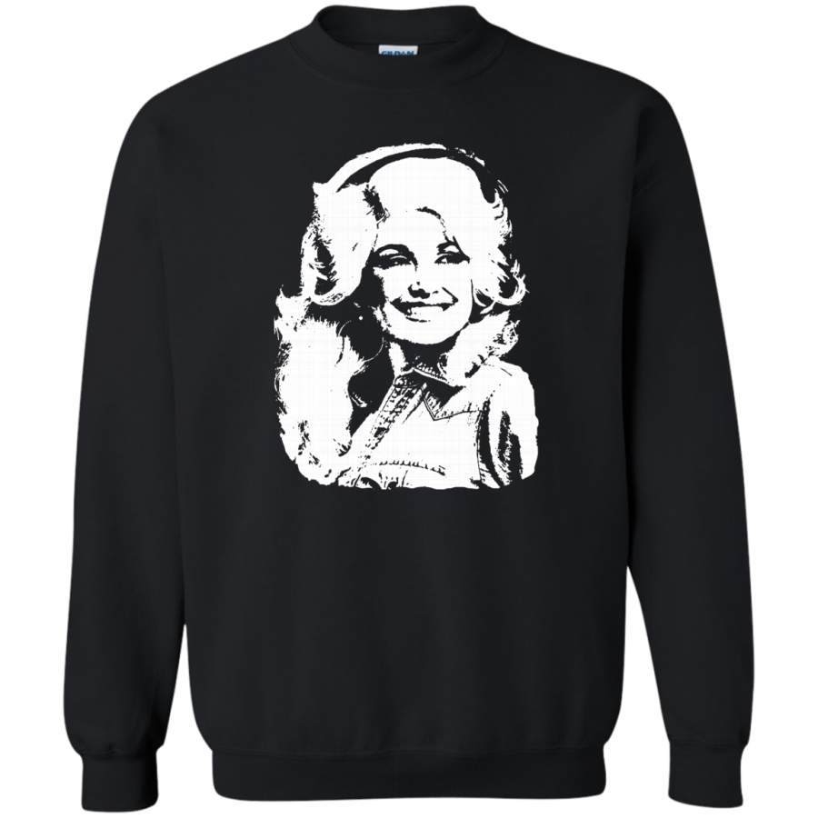 AGR Dolly Parton Crewneck Pullover Sweatshirt