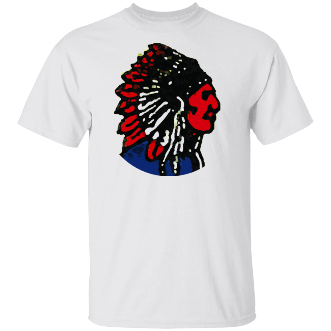 Brave Native Head Vintage T-Shirt