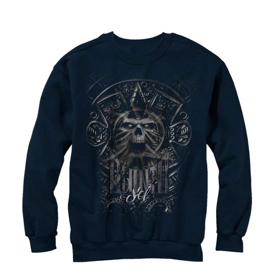 Aztlan Men’s Quinto Sol  Sweatshirt Navy Blue